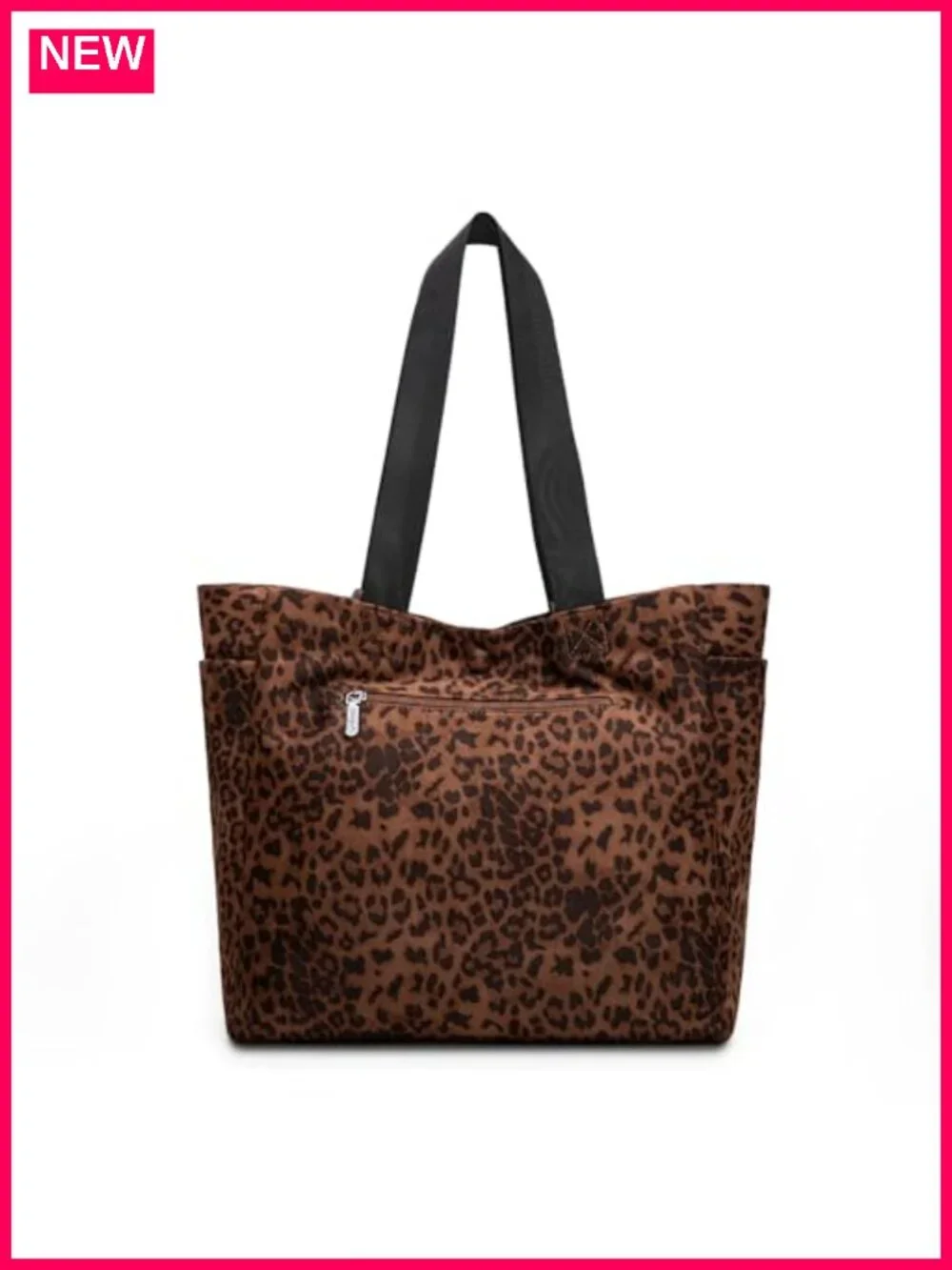 Large Tote Bag for Women Designer Leopard Print Purse for Travel Work